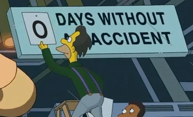 0 days without accident
