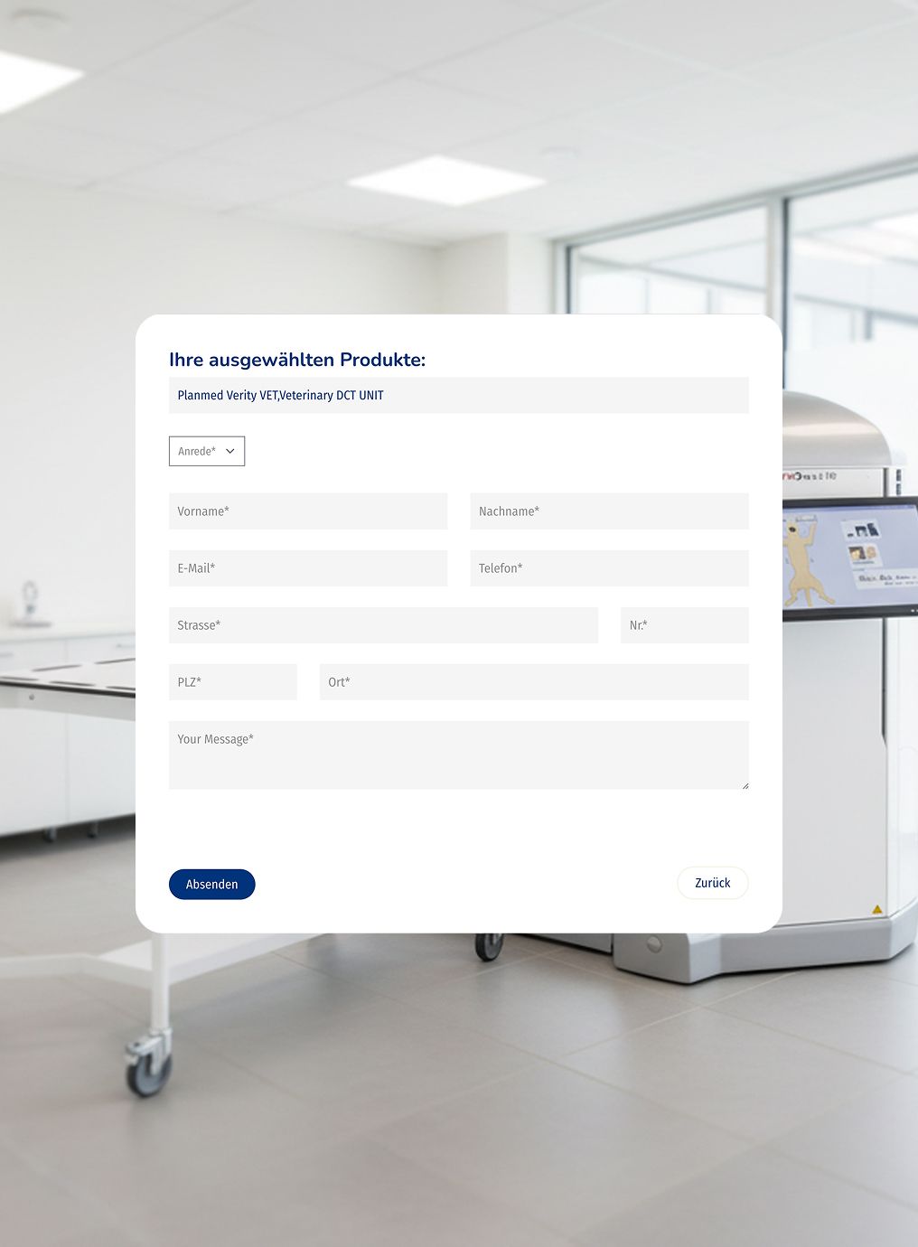Digitale Merkliste für Offertanfragen