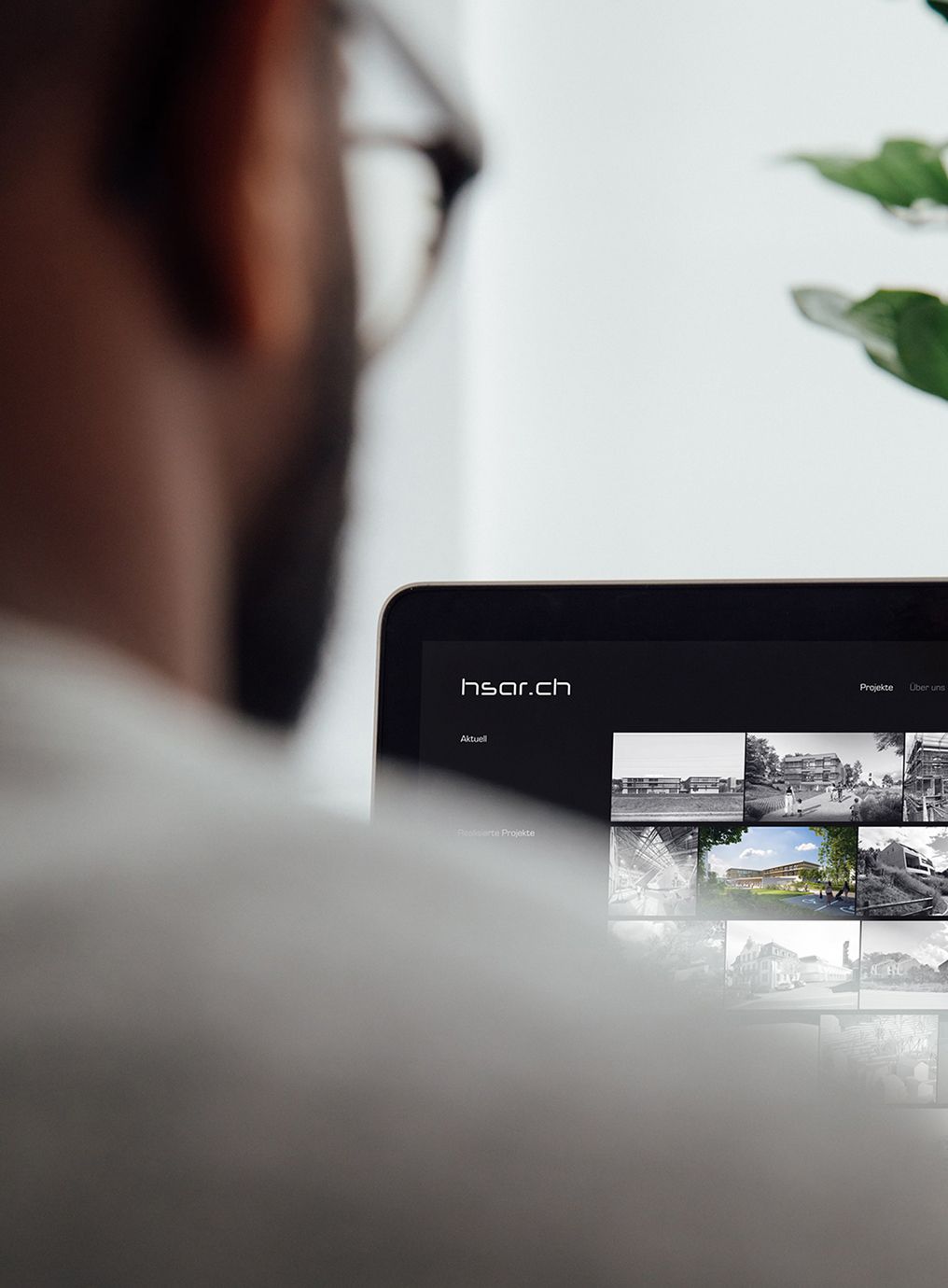 Architektur-Webseite – Homepage