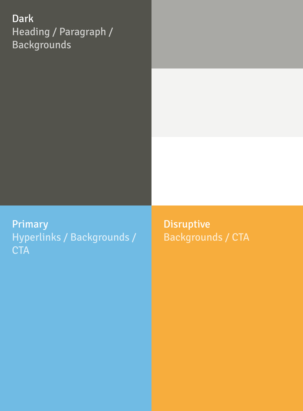 Firmenauftritt für Zahnarztpraxis – Corporate Colors