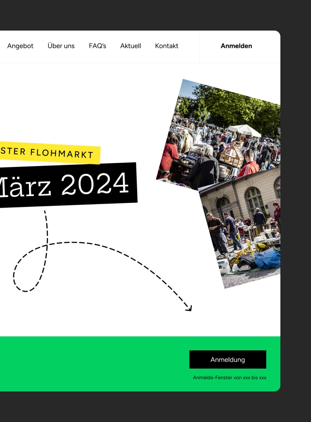 Prominenter CTA mit Countdown