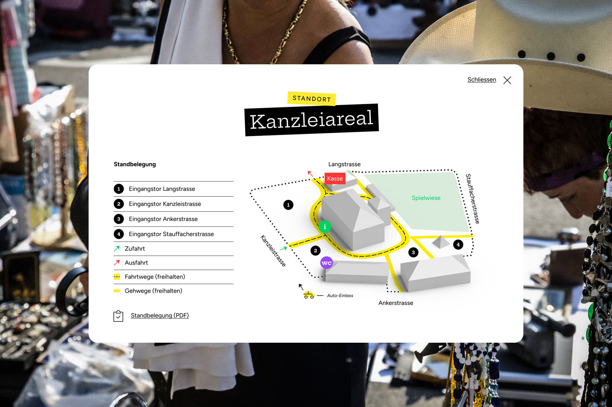 Redesign für neue Flohmarkt-Webseite
