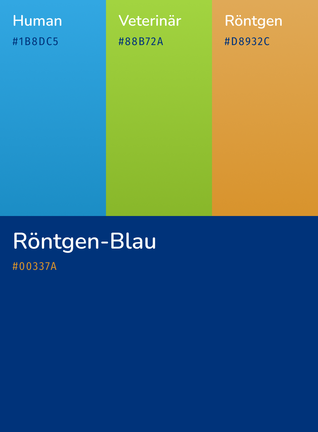 Corporate Design – Farbcodes