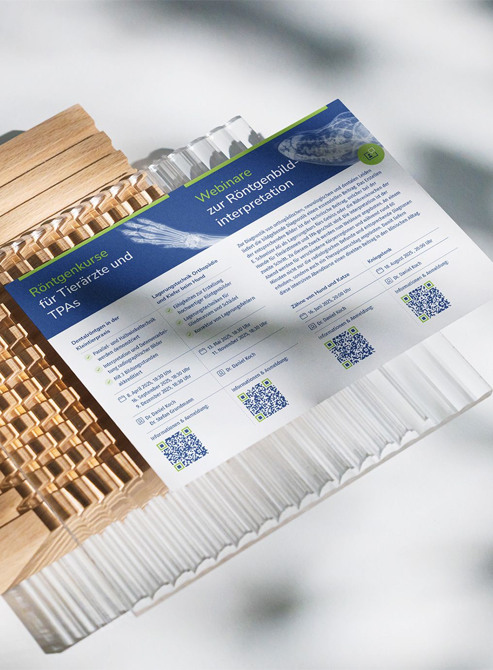 Branded Print-Mailing für Schulungen