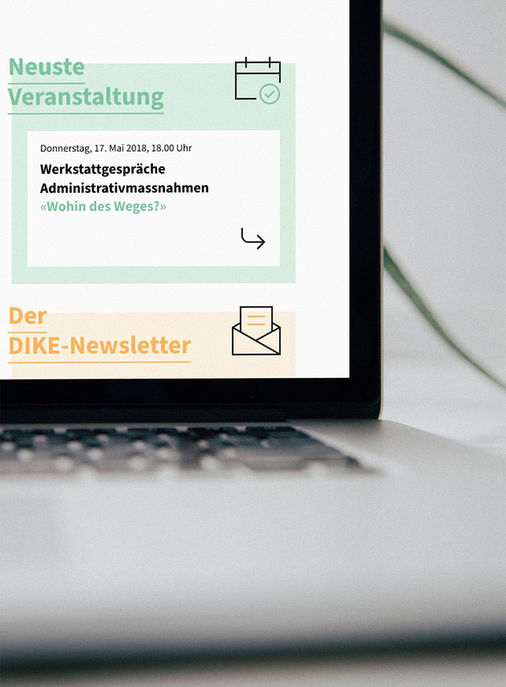 Corporate Website mit Event-Kalender
