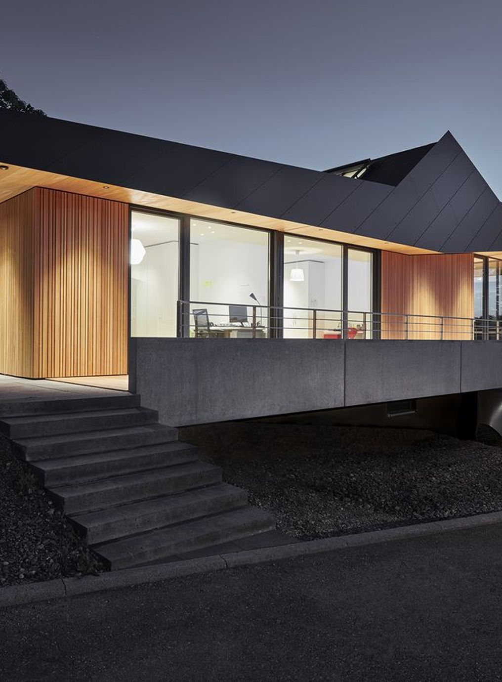 Visualisierung auf Architektur-Webseite