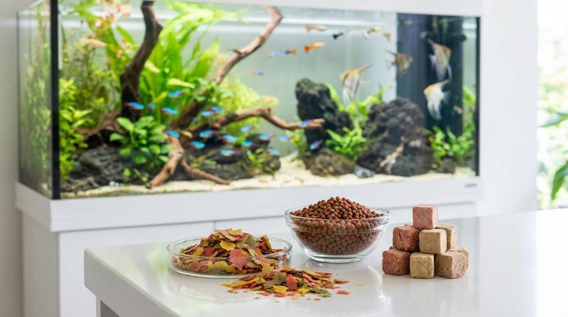 觀賞魚飼料完全指南:種類、成分與選擇技巧