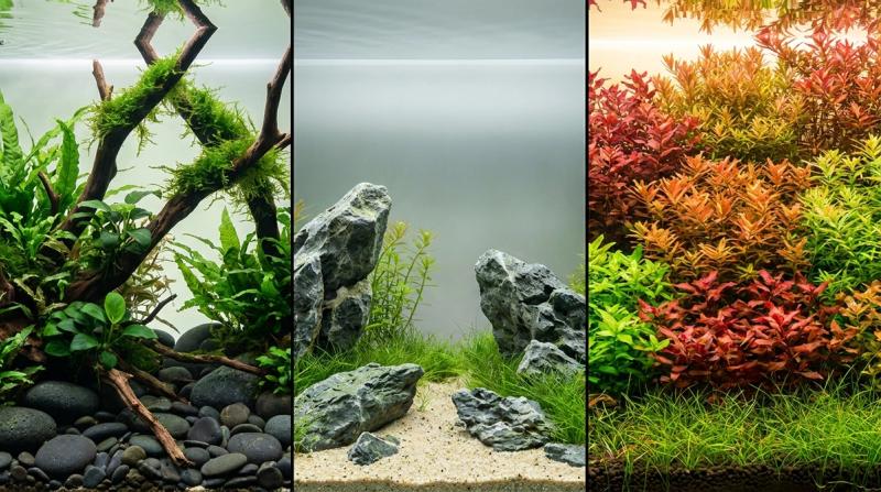 水族造景風格介紹:自然風、ADA日式、荷蘭式怎麼選?