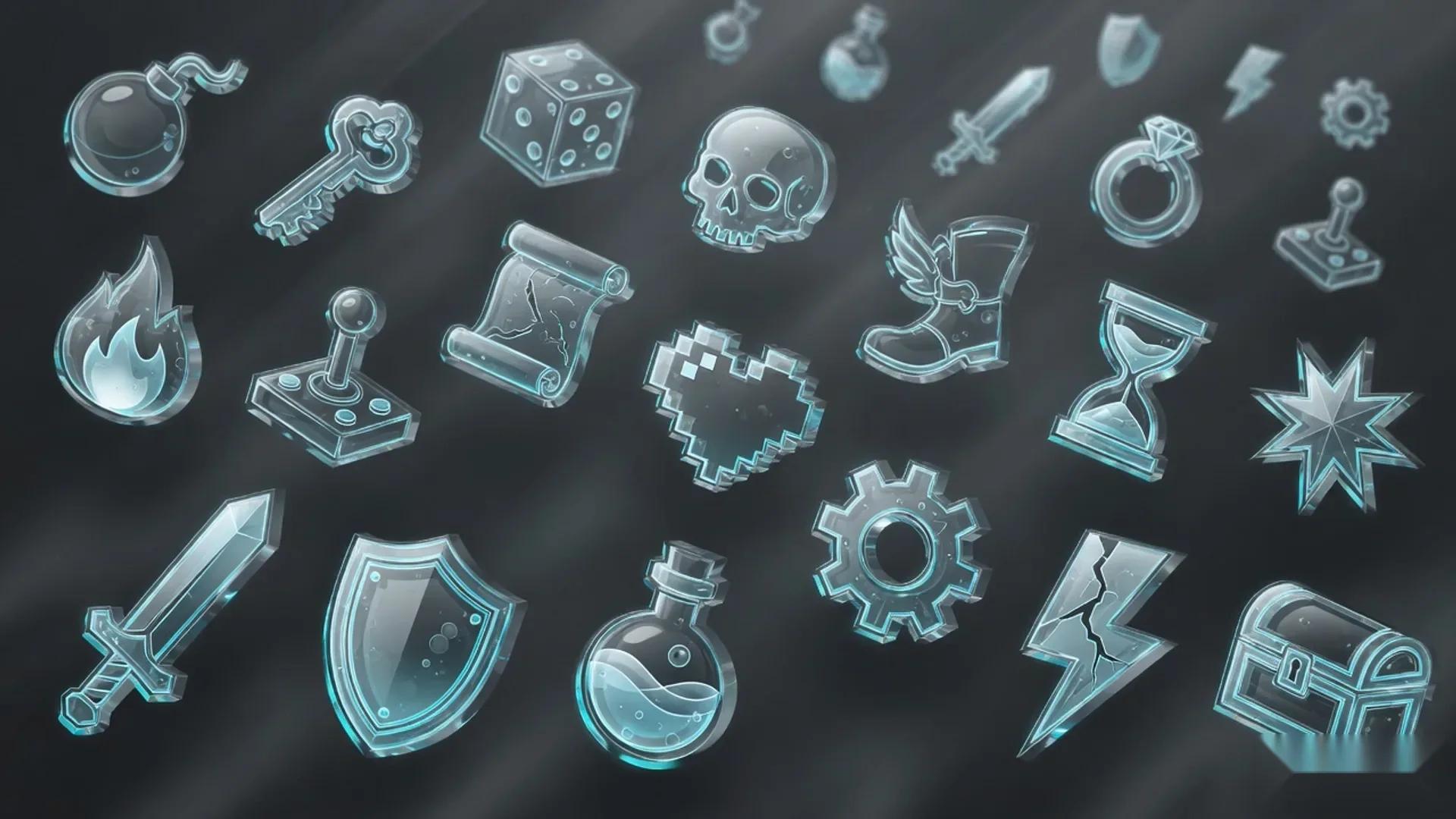 Flux.1 Schnell 12 Best Isometric 3D Icon Prompts