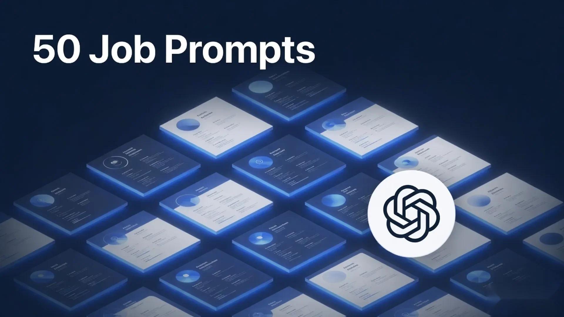 50 ChatGPT Prompts for Job Applications Land More Interviews
