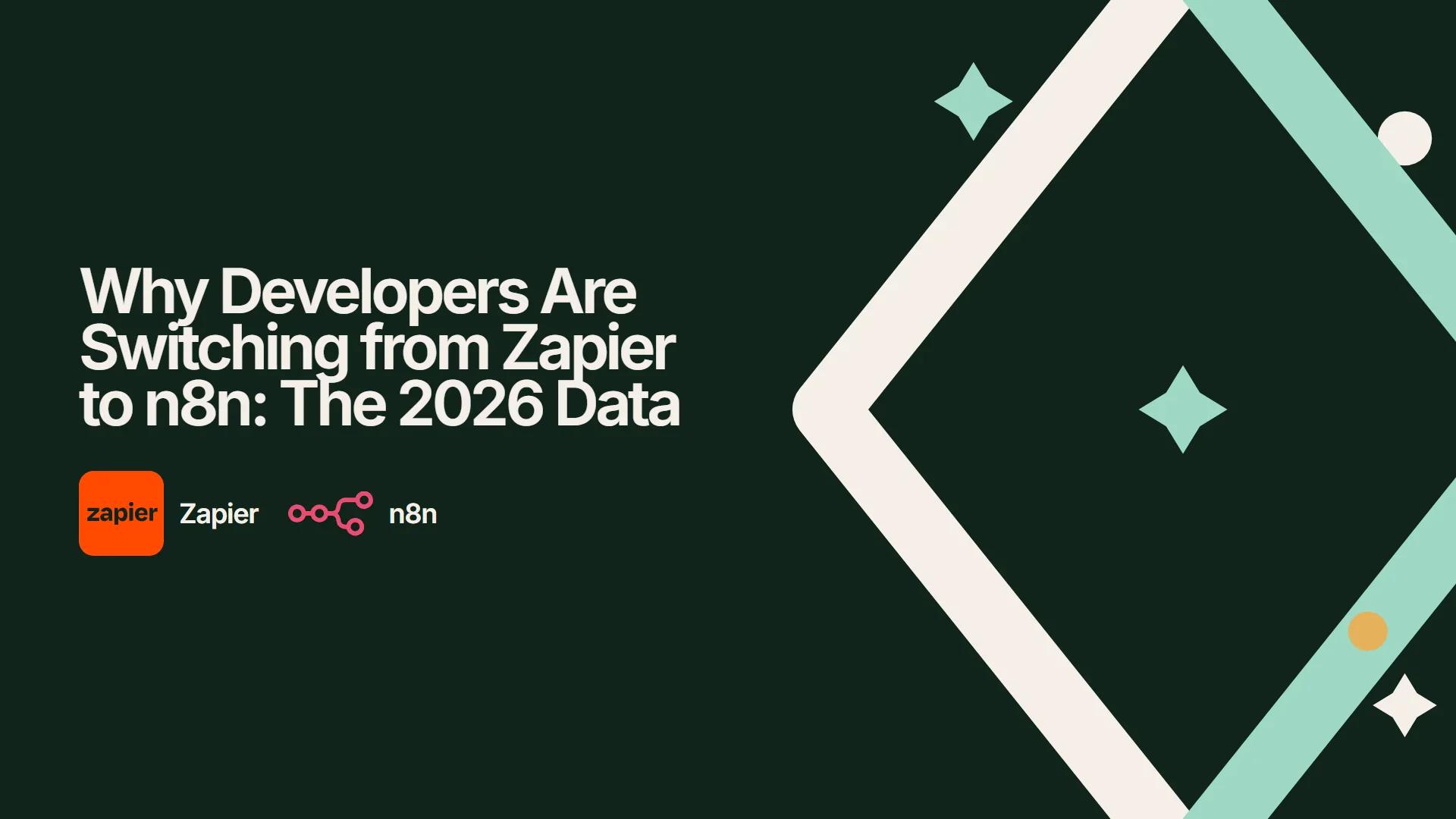 Why Developers Are Switching from Zapier to n8n: The 2026 Data
