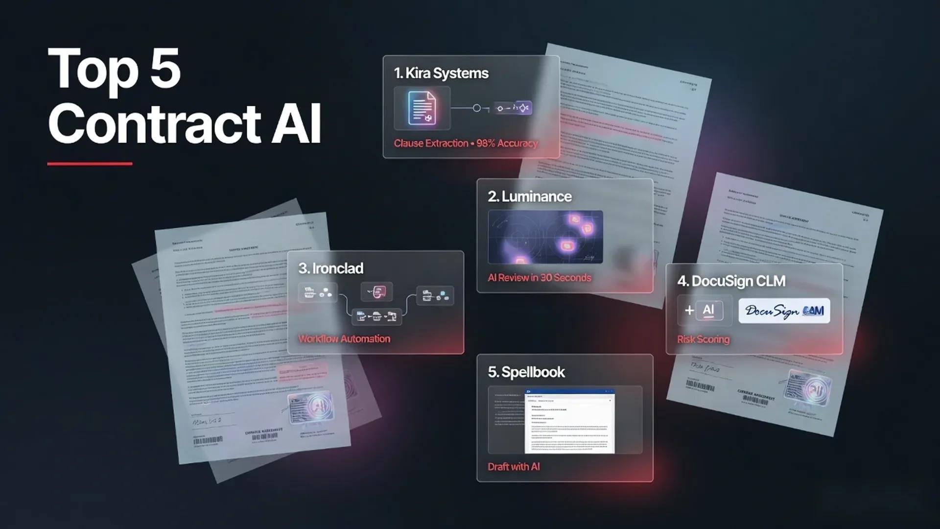 Top 5 Contract Review Tools for Lawyers Using AI