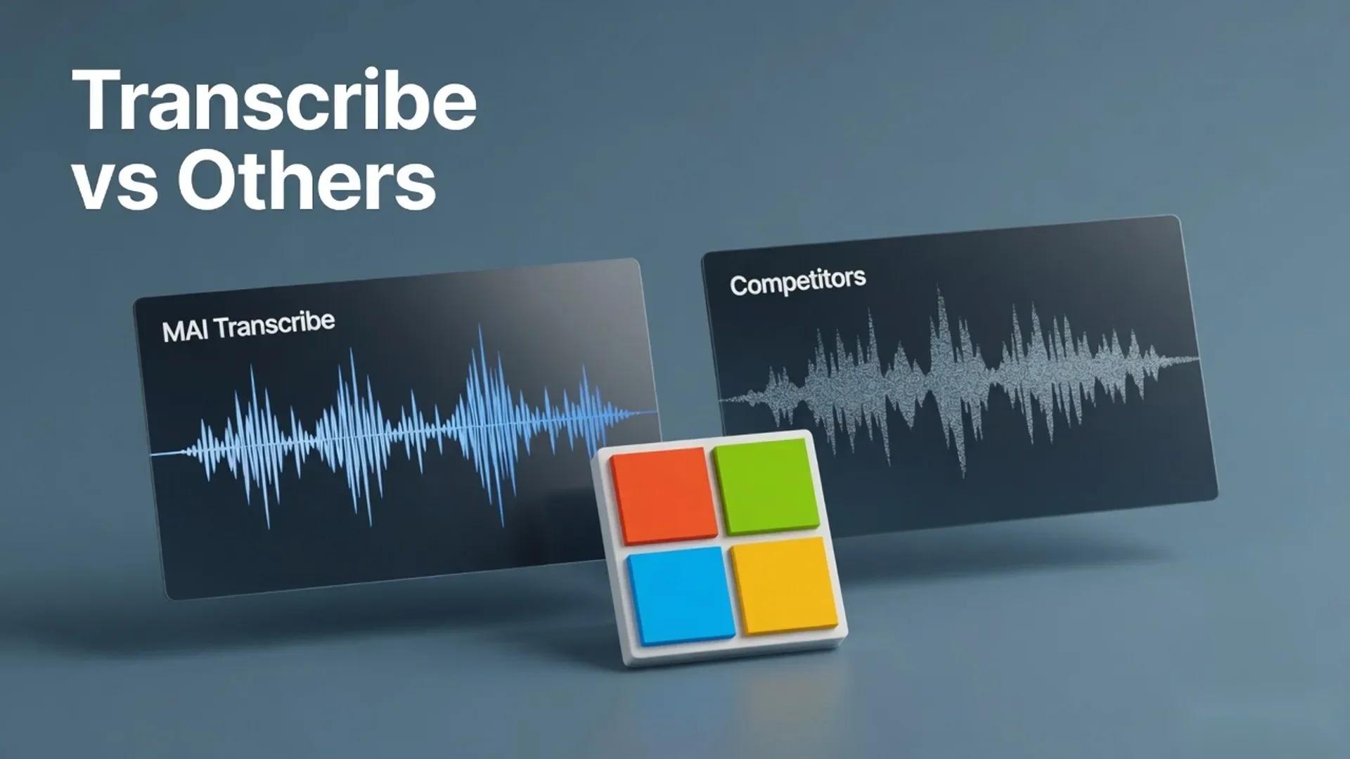 Microsoft MAI-Transcribe 1.5 vs Other AI Transcription Tools: Cost and Features