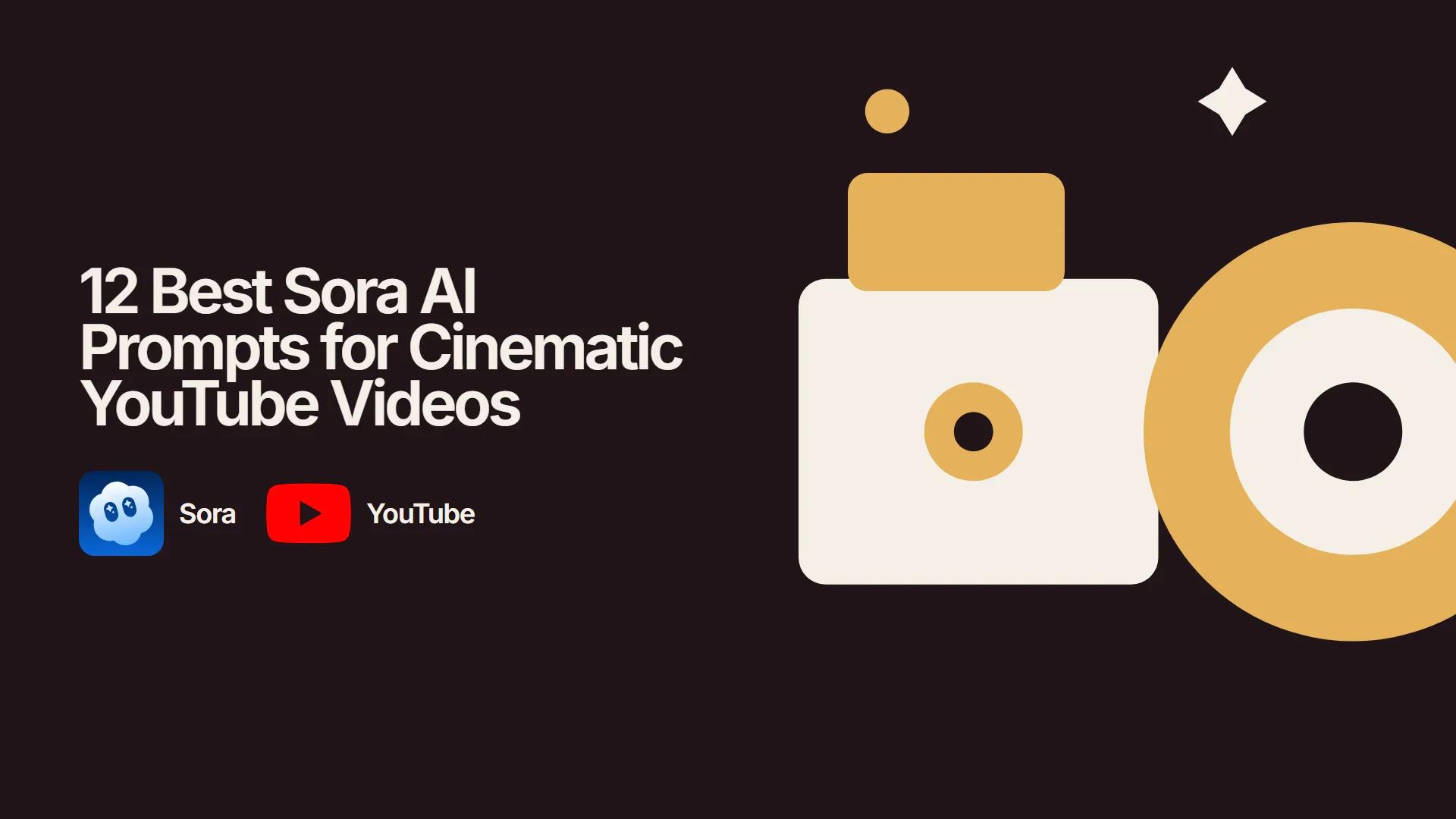 12 Best Sora AI Prompts for Cinematic YouTube Videos