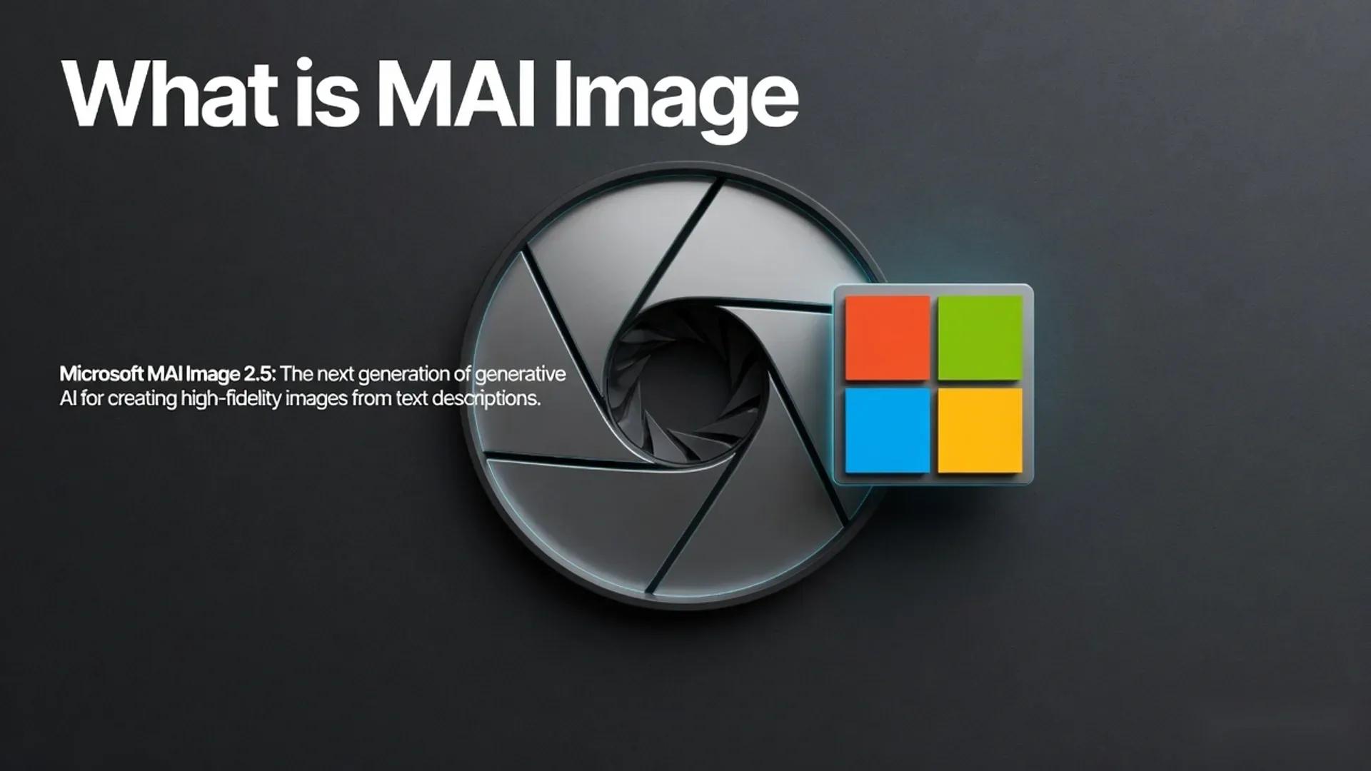 What Is Microsoft MAI-Image-2.5? Azure AI Image Model Explained