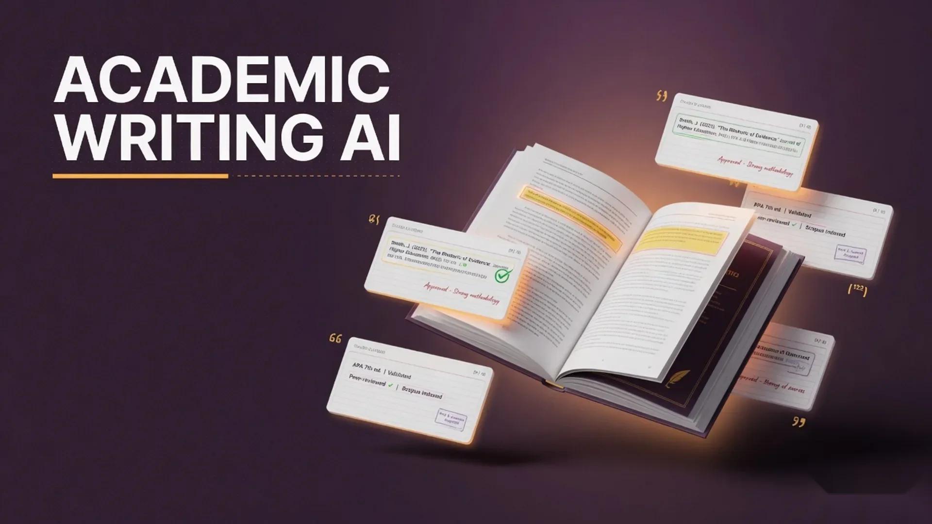 8 Academic Writing Tools with AI That Professors Approve