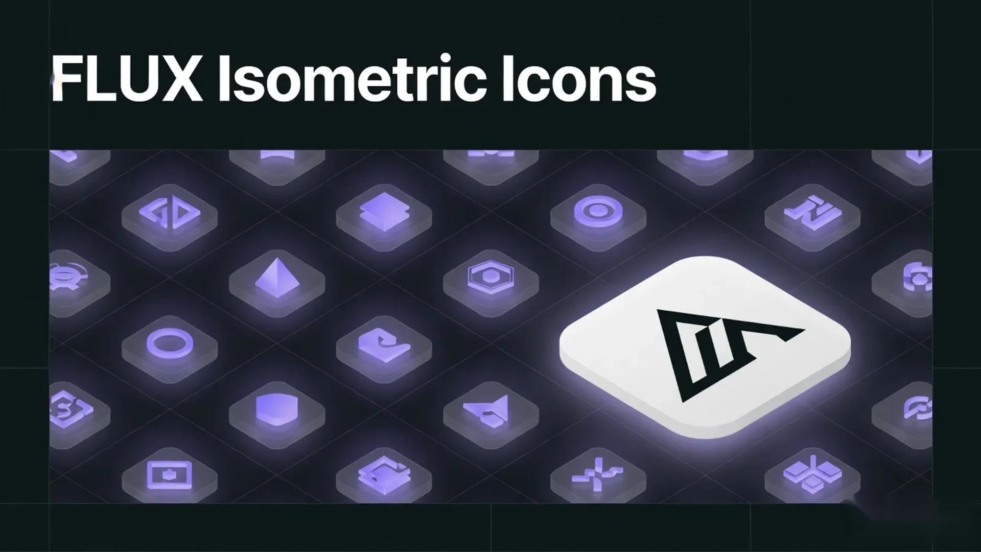 Flux.1 Schnell 12 Best Isometric 3D Icon Prompts