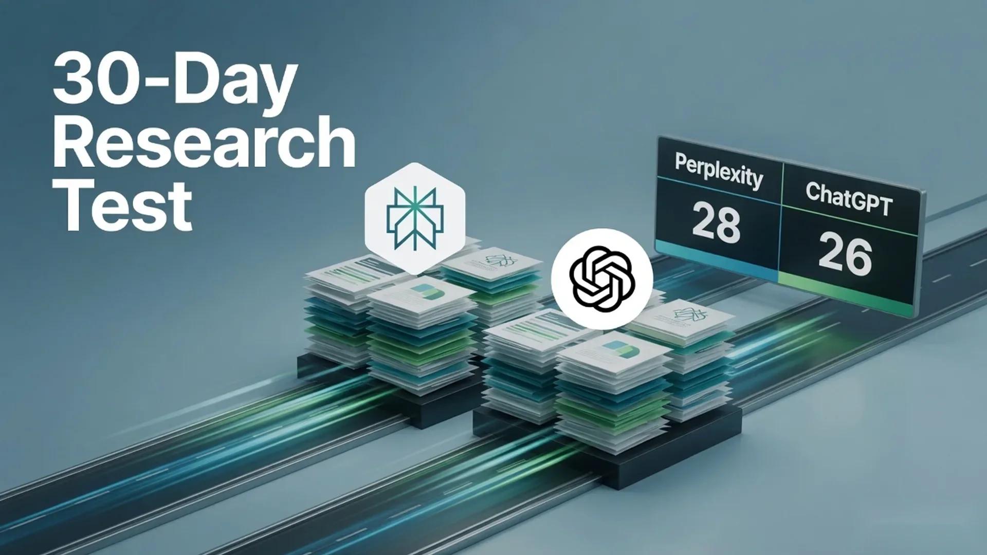 Perplexity vs ChatGPT for Research: 30-Day Test Results