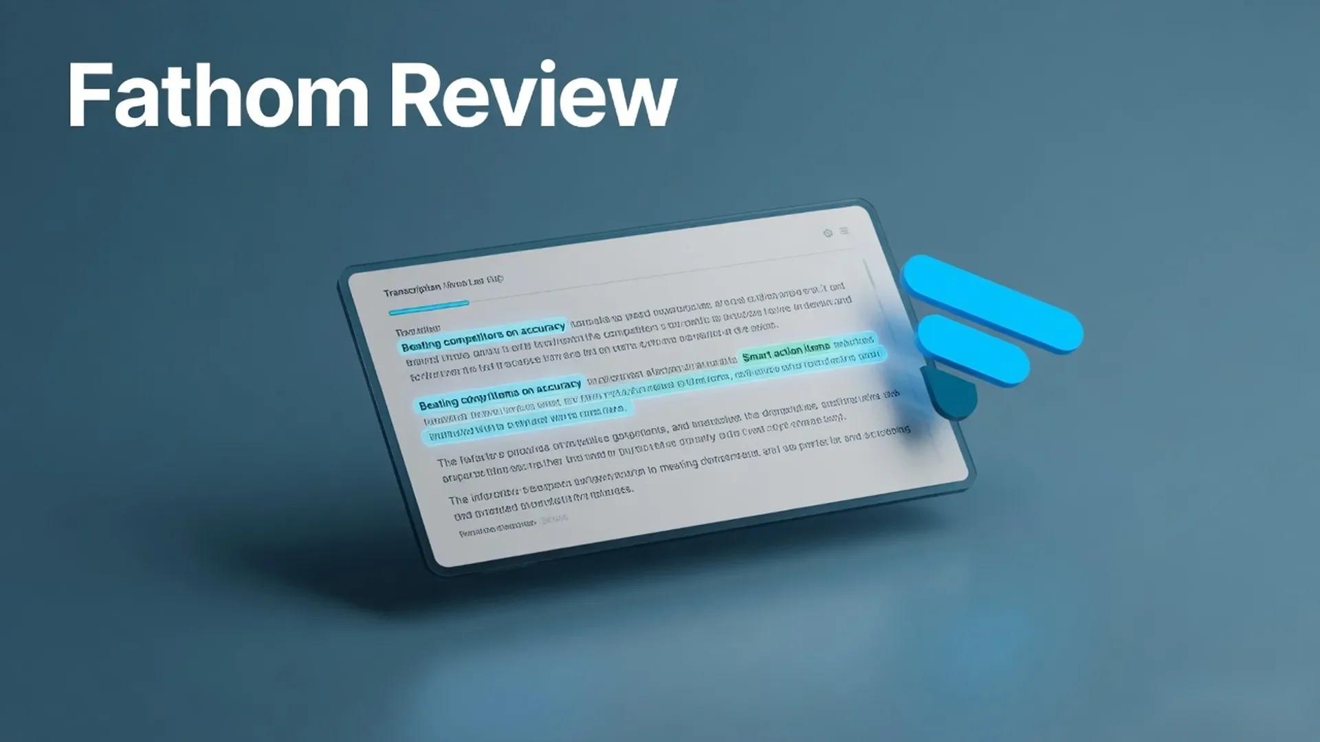 Fathom AI Note Taker Review: Does It Beat Otter and Fireflies?
