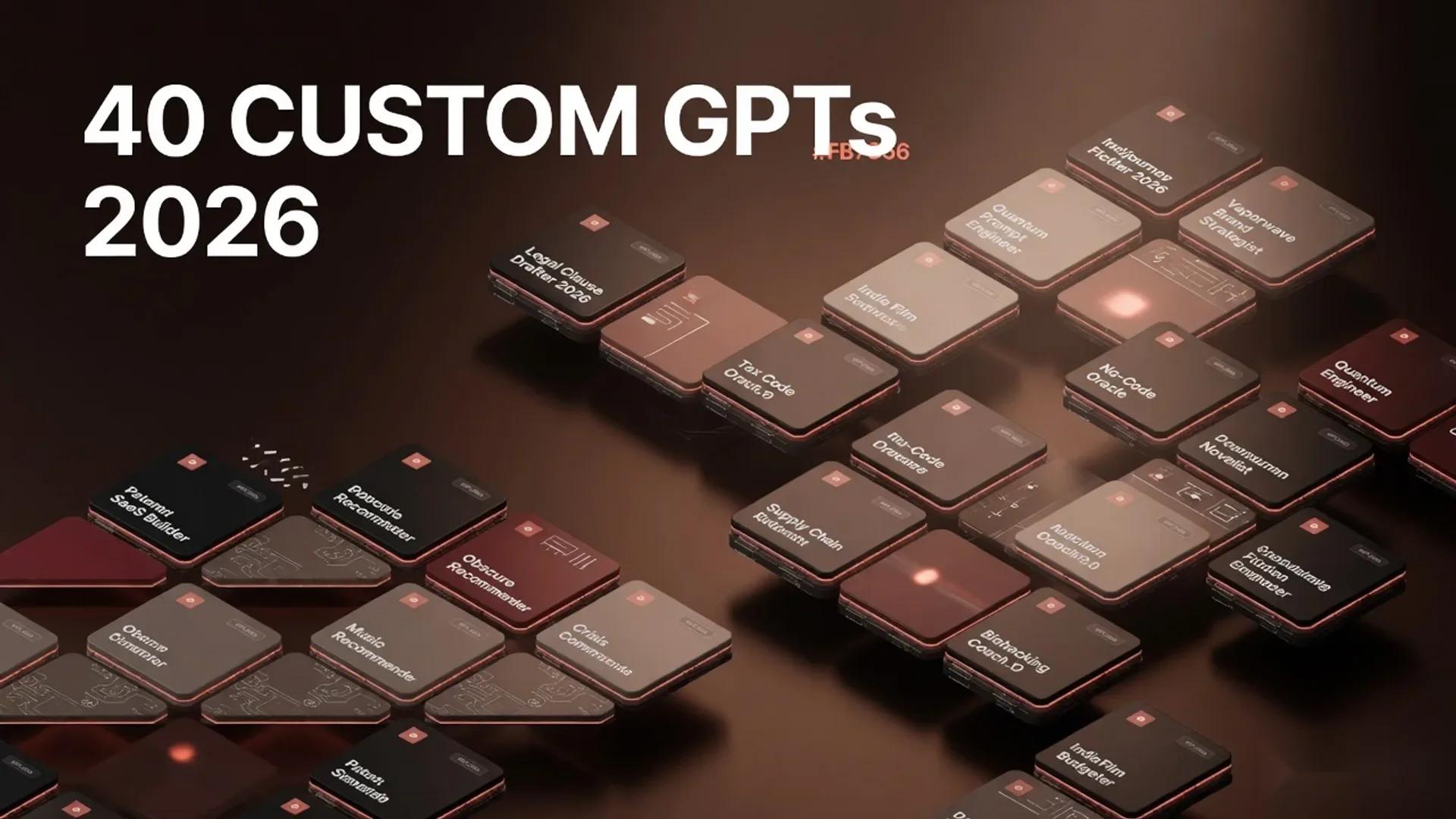 The 40 Best Custom GPTs of 2026: Real GPTs You Can Use Today