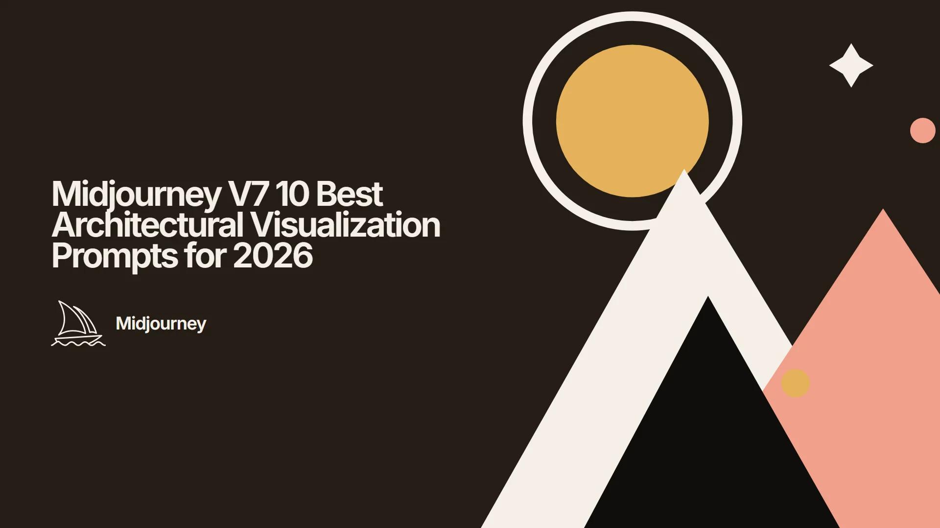 Midjourney V7 10 Best Architectural Visualization Prompts for 2026