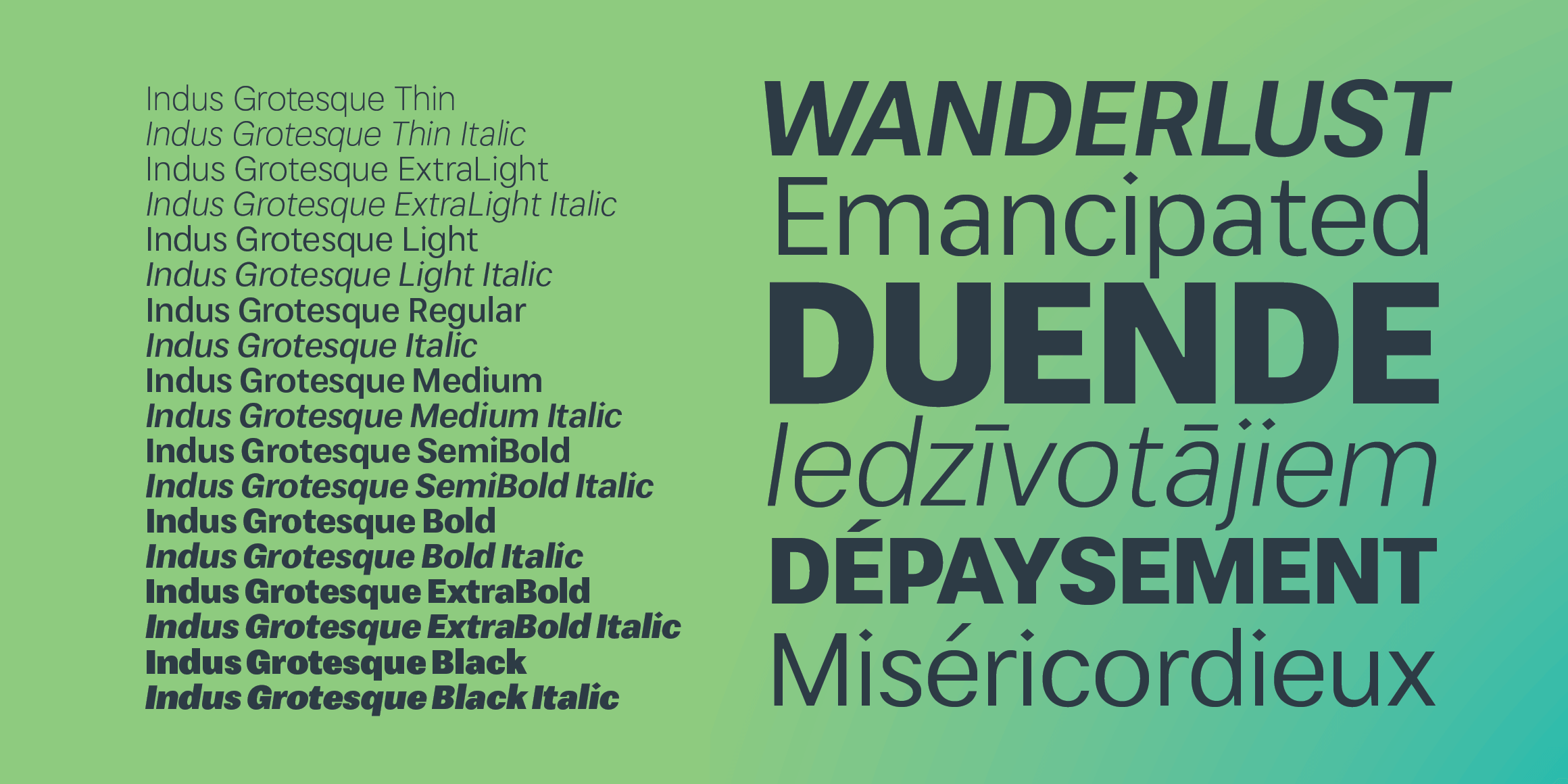 Indus Grotesque - Image 4