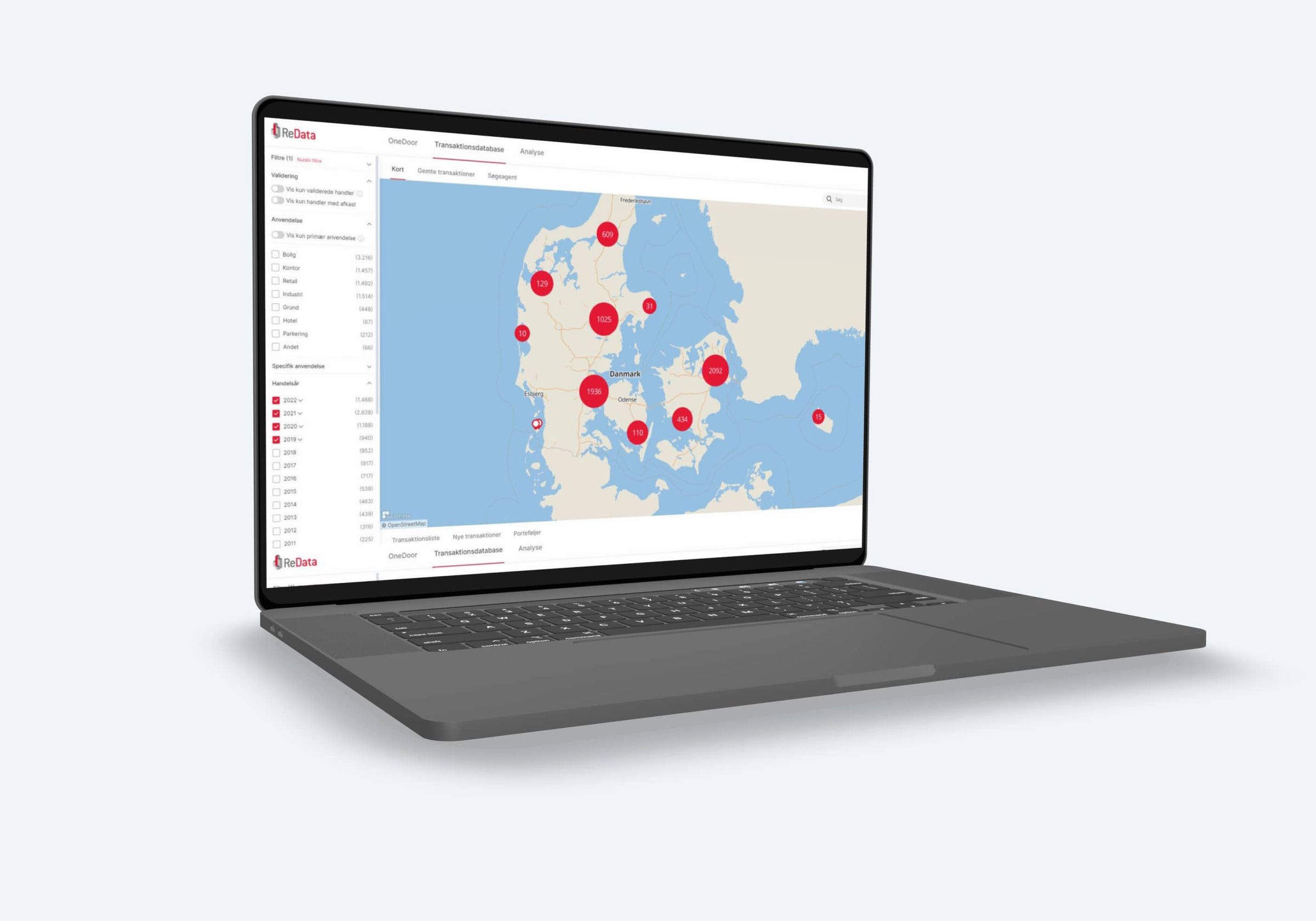 ReData platform UX/UI design