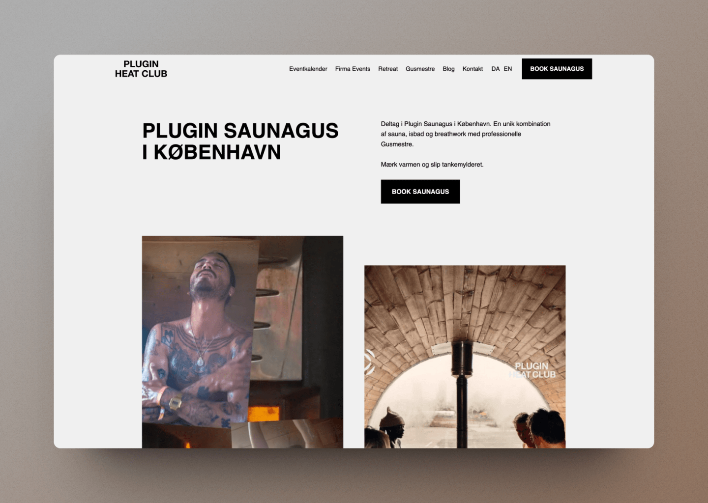 Plugin Heat Club website design and Webflow build
