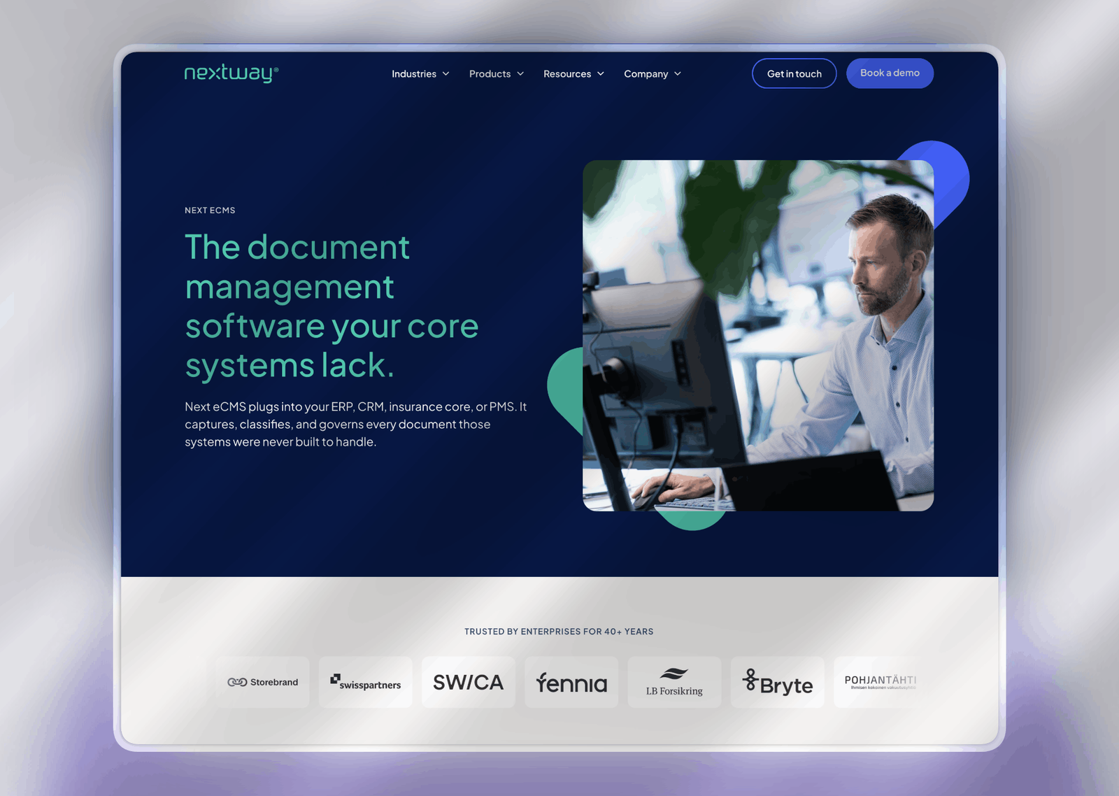 Nextway hjemmeside