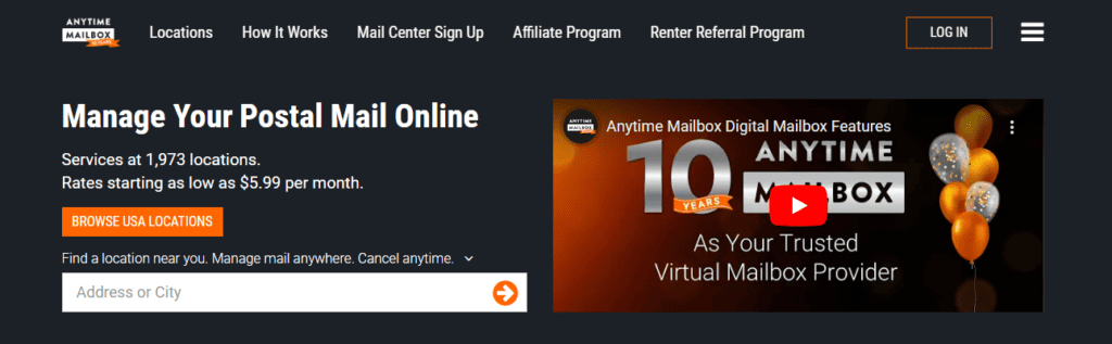 Anytime Mailbox