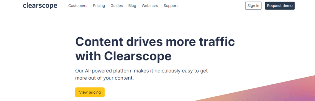 Clearscope SEO Content Optimizer