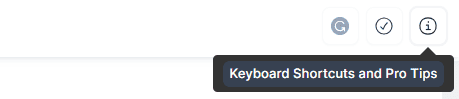 Jasper Document Editor - Keyboard Shortcuts and Pro Tips