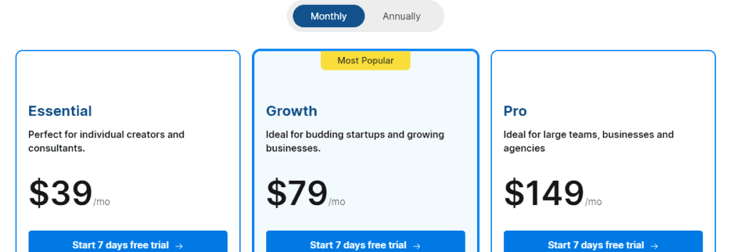 Scalenut Pricing
