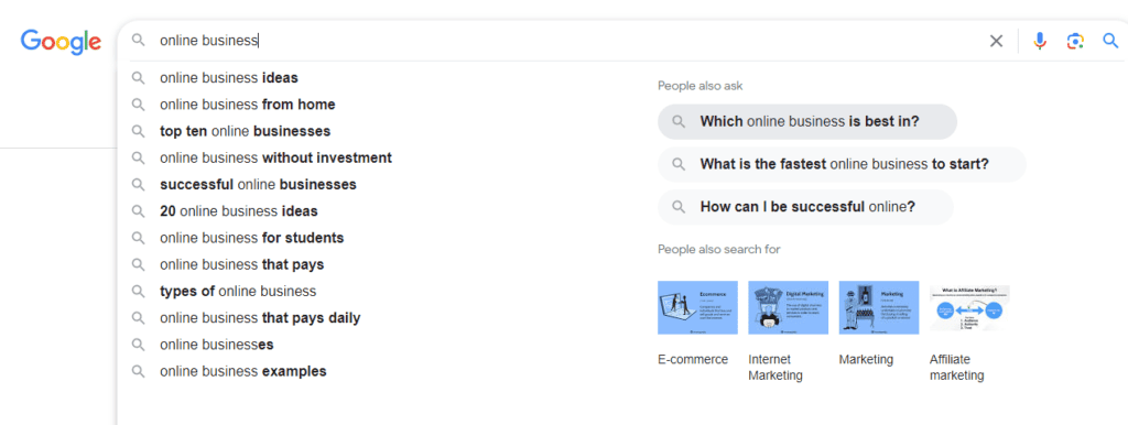 Google Autocomplete