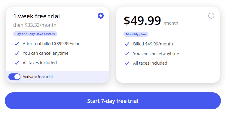 Planner 5D Pricing