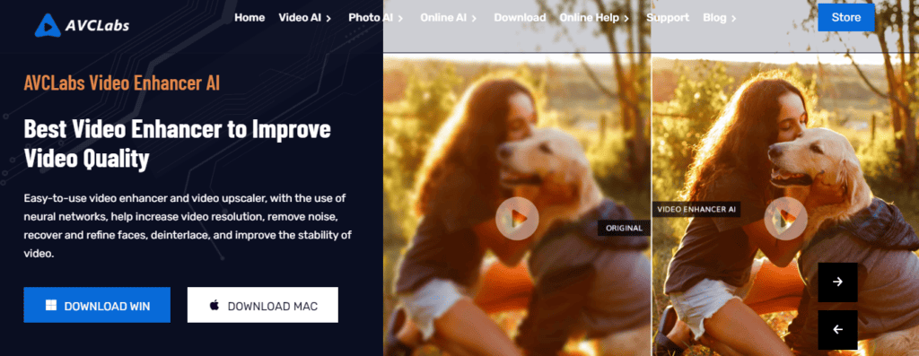 AVCLabs Video Enhancer AI