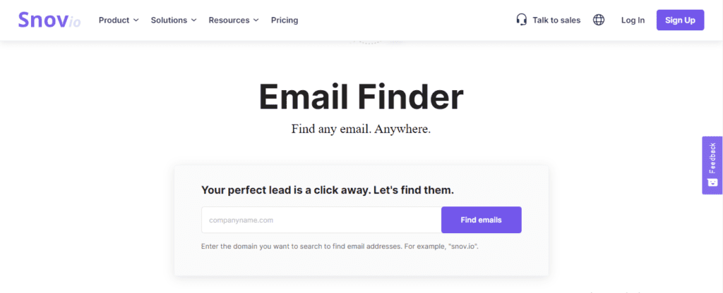 Snov.io Email Finder