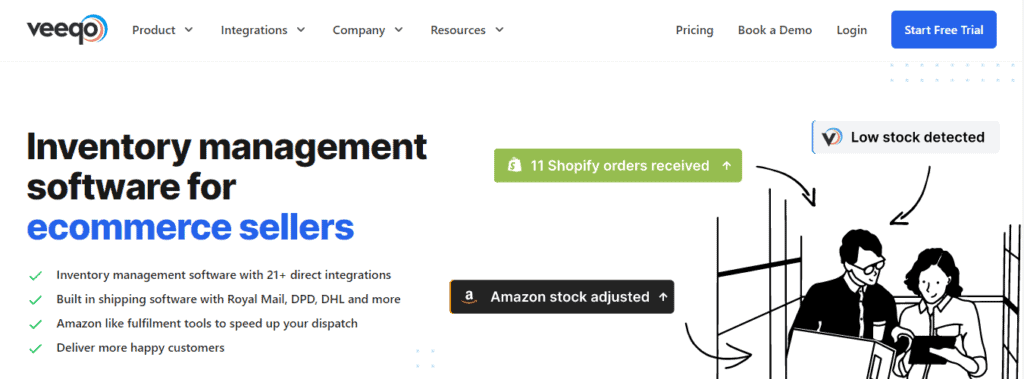 Veeqo Inventory Management Software