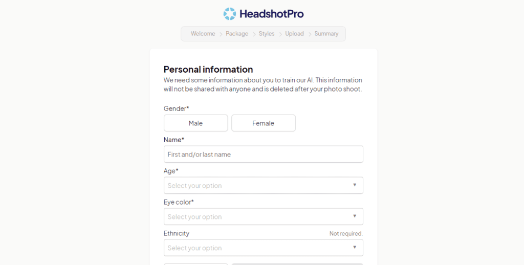 Personal Details
