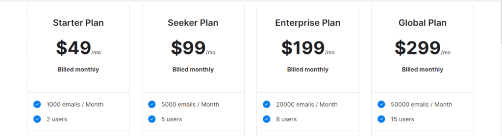 Skrapp.io Pricing
