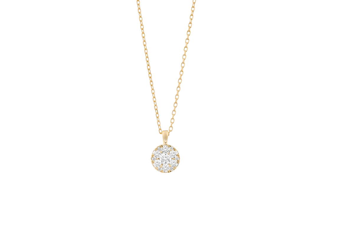 Diamond Round Pendant