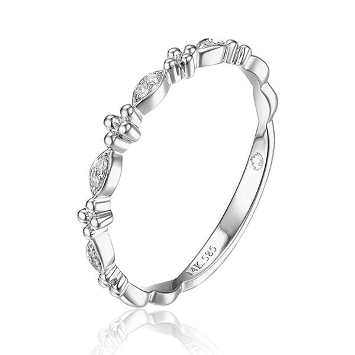 Diamond Stackable Ring - photo 2