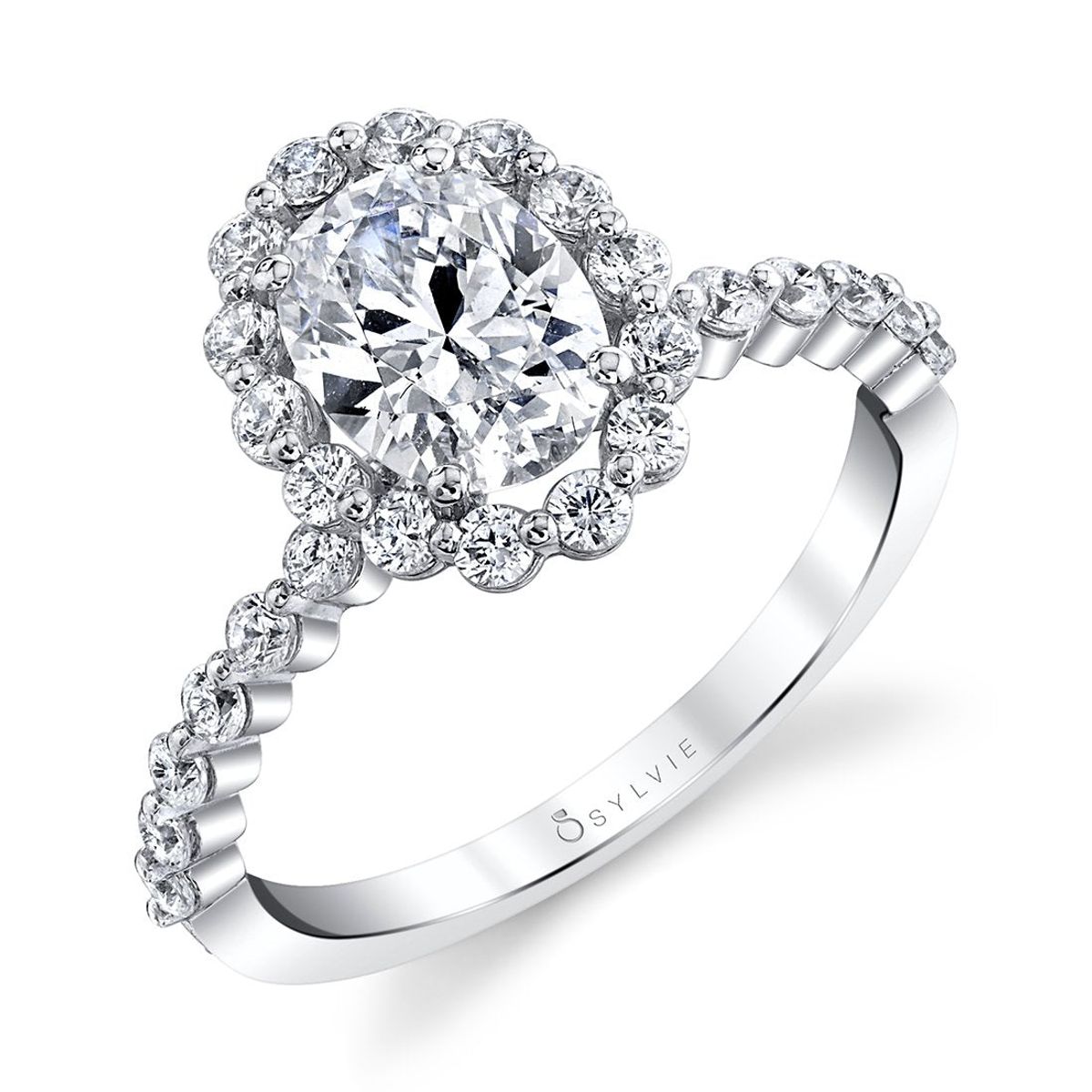Oval Diamond Engagement Ring