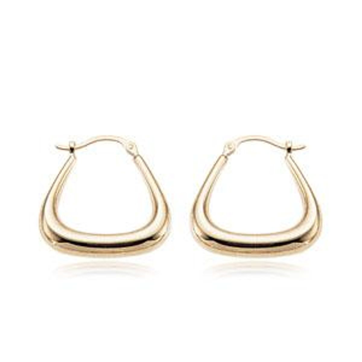 Yellow Gold Hoop Earrings