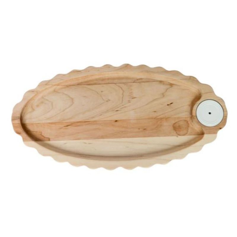 Limited Edition Maple Scalloped Tray