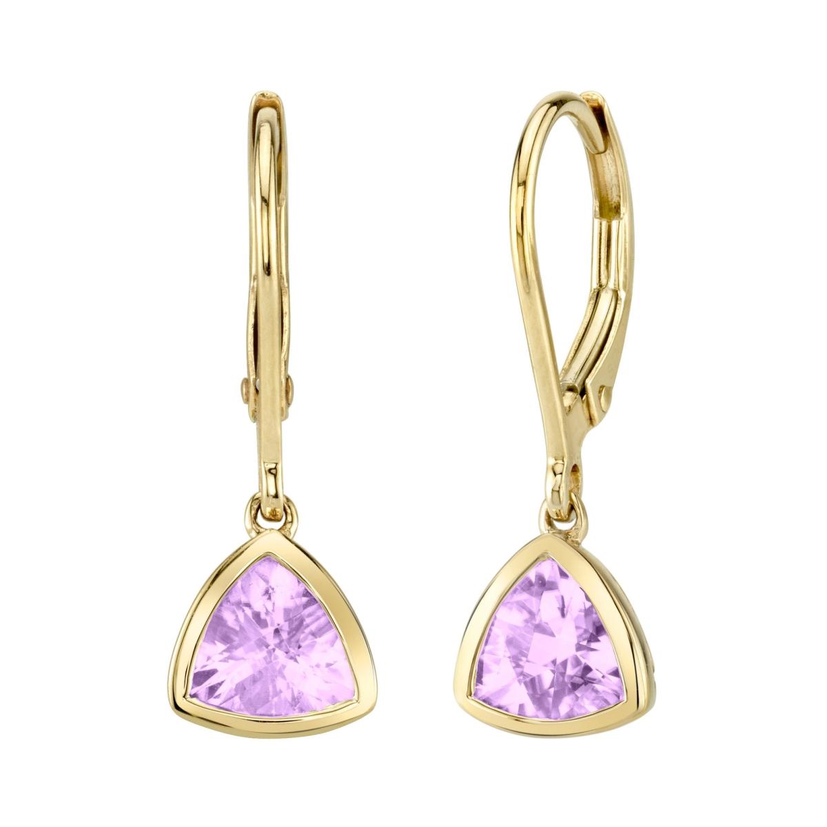 Amethyst Stud Earrings