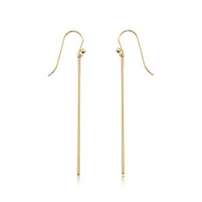Yellow Gold Drop Earrings