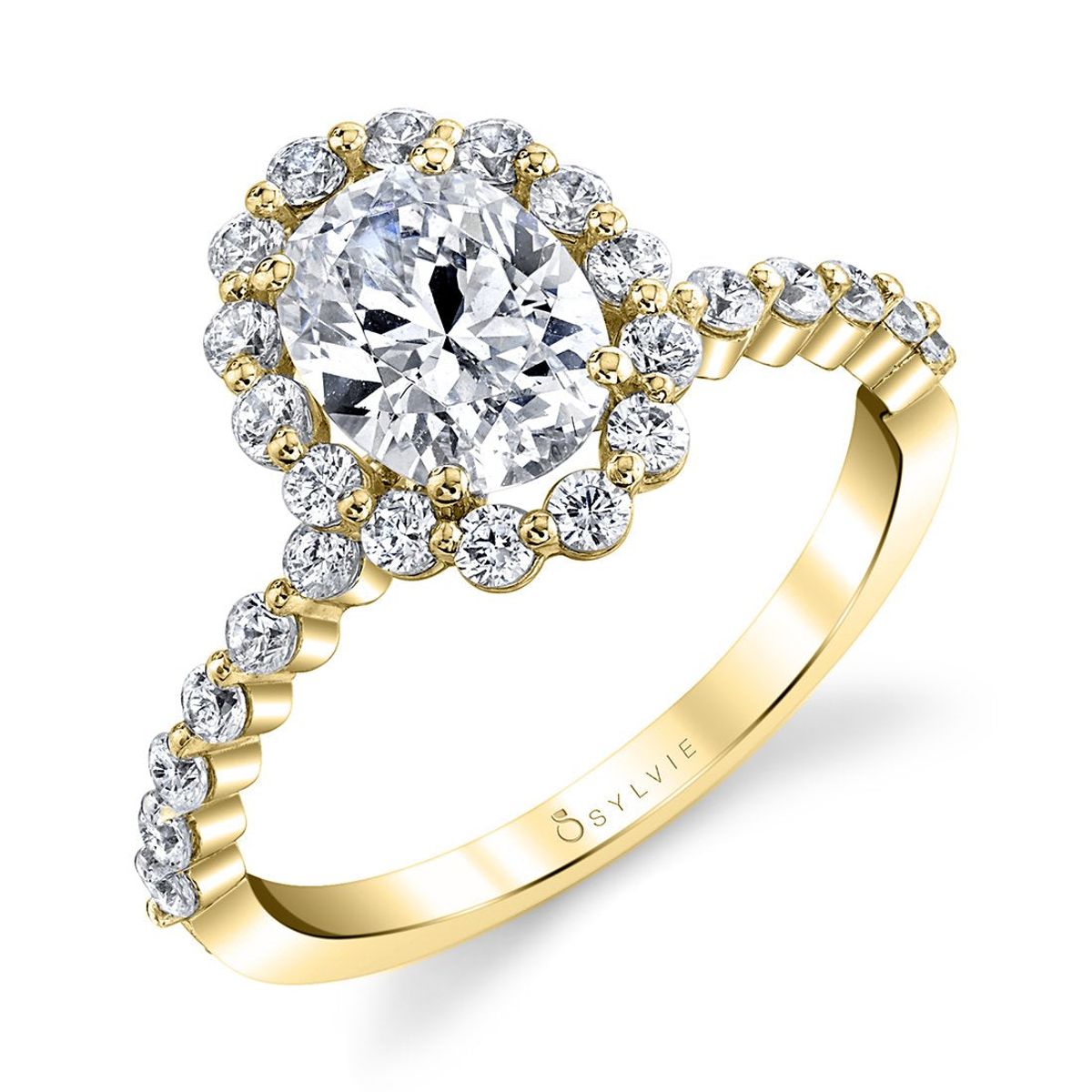 Oval Diamond Engagement Ring - photo 2