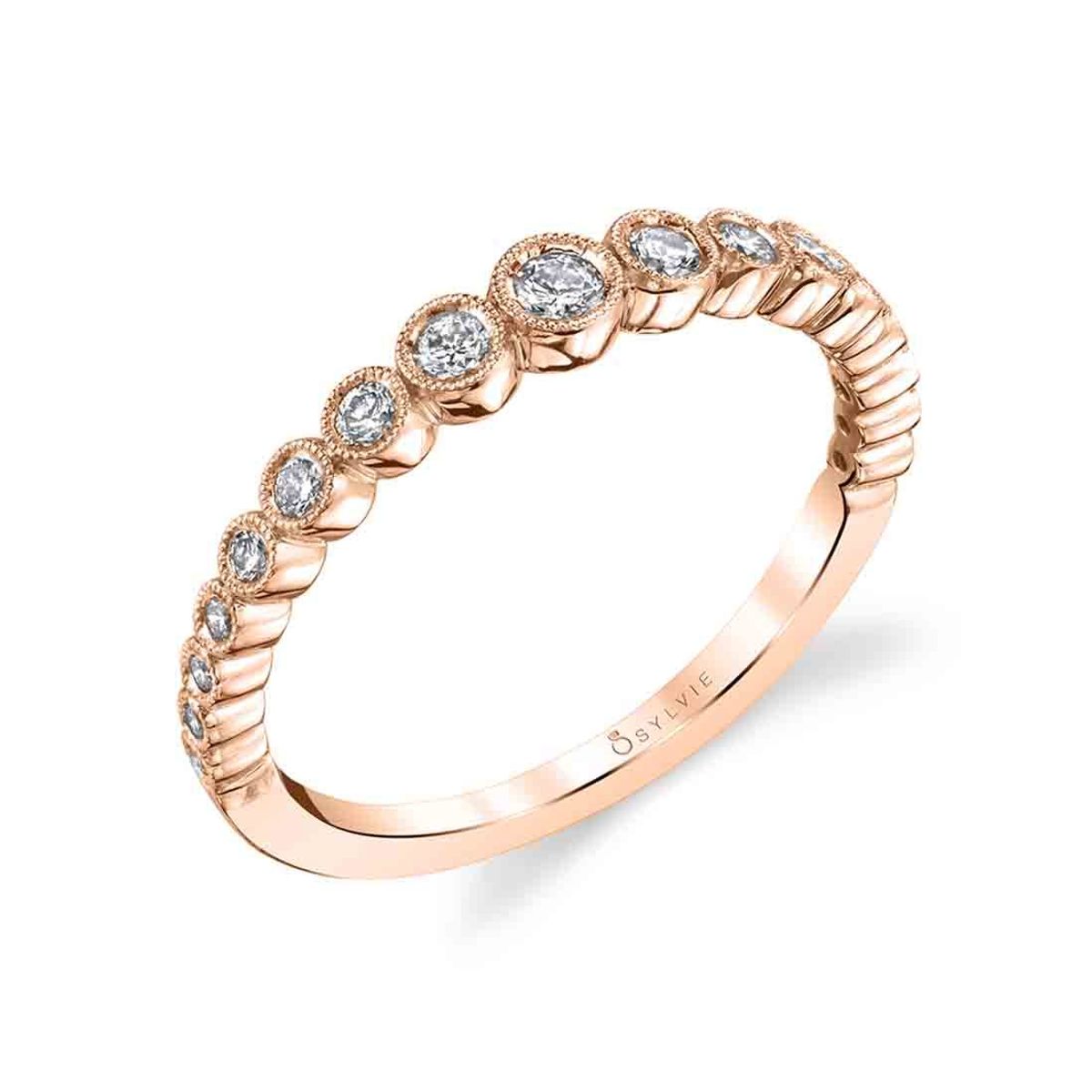 Stackable Wedding Band - photo 2