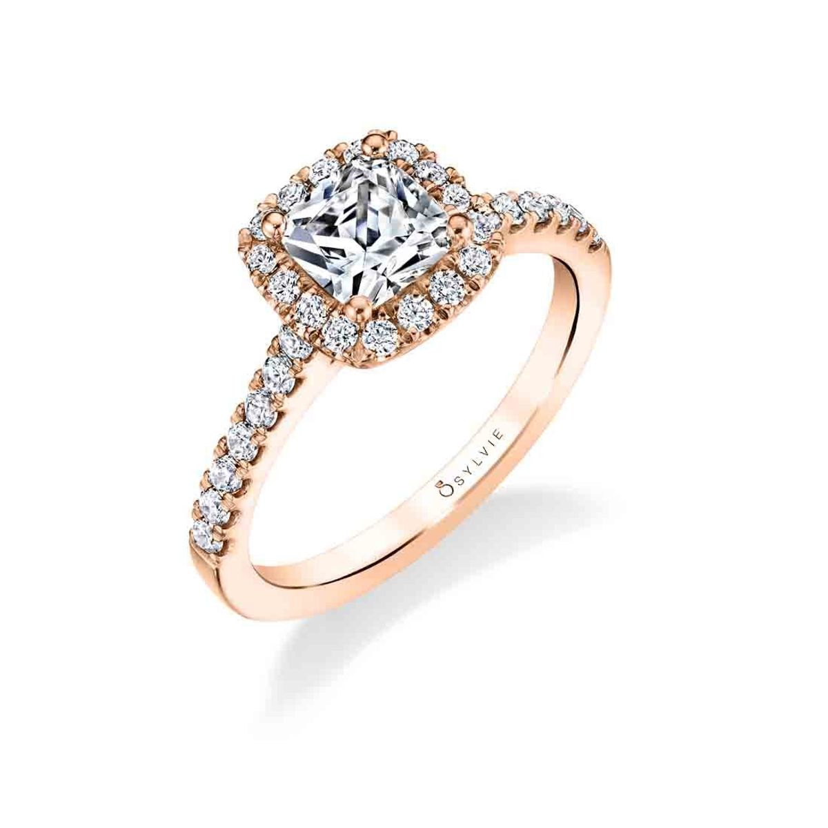 Cushion Halo Ring